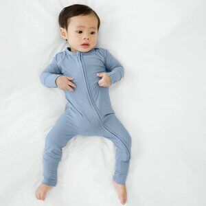 NWOT Little Sleepies Fog Ribbed Zippy